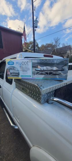 REGALO " MY COT " TODDLER'S FOLDABLE COT  (GREY)