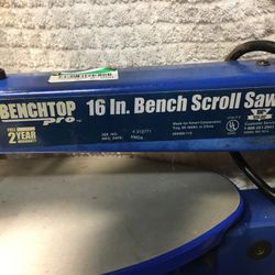 16in. Bench Scroll Saw