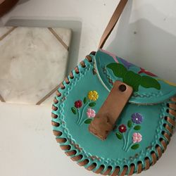 Mini Leather Cabo Purse 