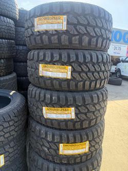 33x12.50r20 groundspeed instaladas y balanceadas las 4 nuevas con 50,000 millas de garantÃa