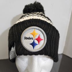 Pittsburgh Steelers New Era Pom Beanie