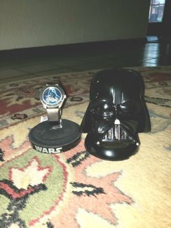 Star Wars Ceramic Darth Vader Bust Limited Edition Fossil Watch 1997