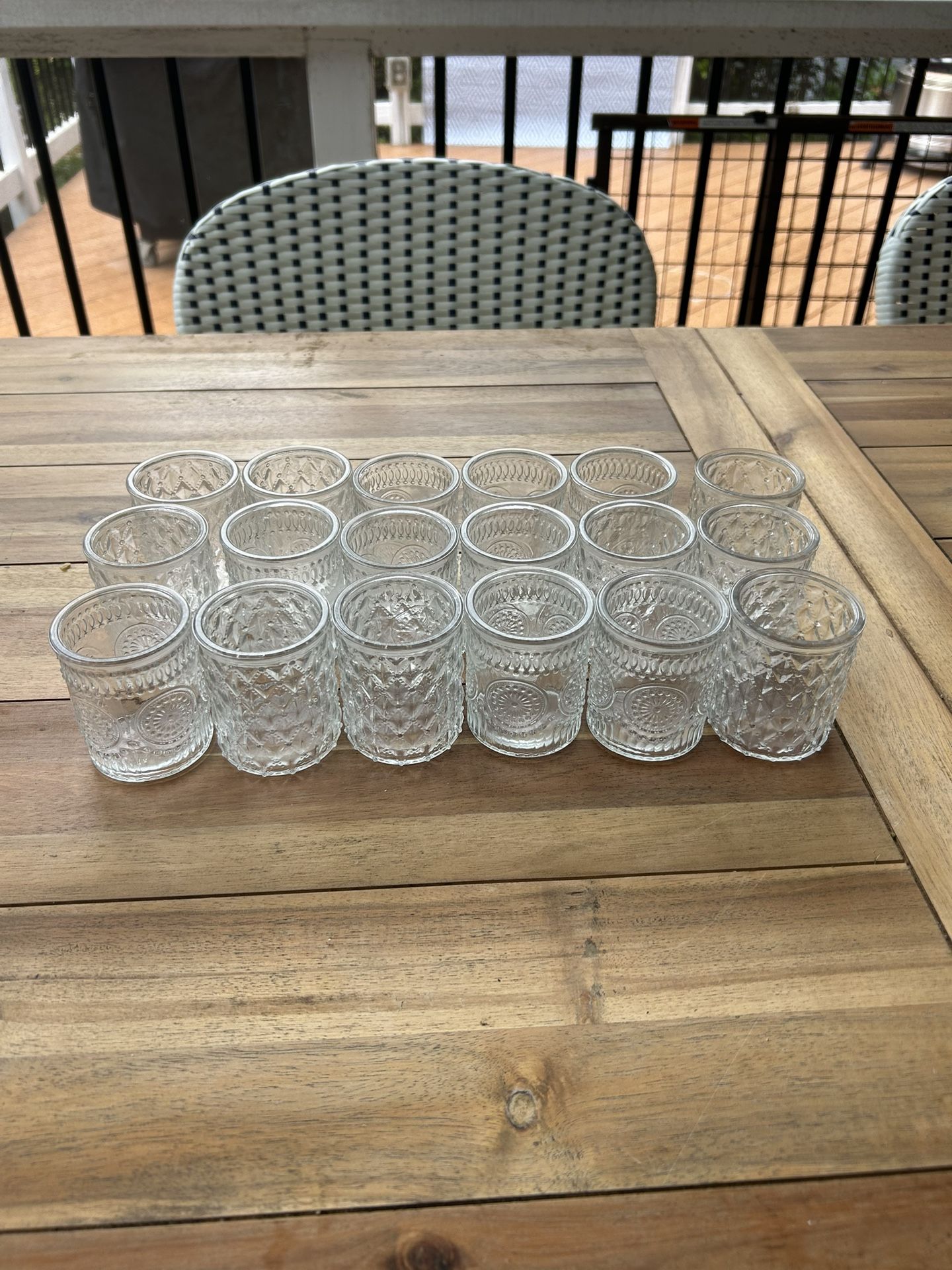 Glass Votive Candle Holders