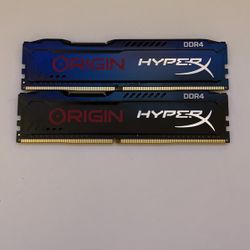 Hyper X DDR4 4gb X 2