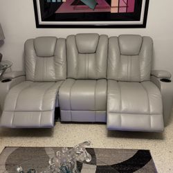 Leather Living Room Set