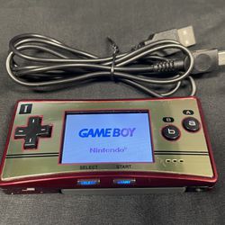 Game Boy Micro Red And Gold