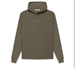 Fear Of God Essentials Relaxed Hoodie ‘Wood’