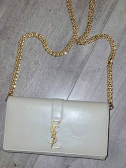 Authenic Saint Laurent YSL wallet on chain