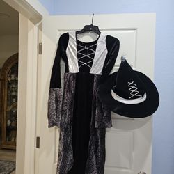 Witch Costume And Hat