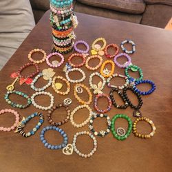 Designer BEADED Bracelets - $3 Each Or 4 For $10