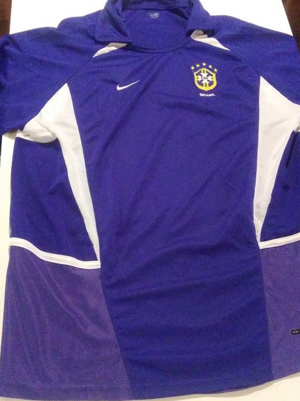 Brazil Scratch du Oro - National team Jersey Vintage 2003