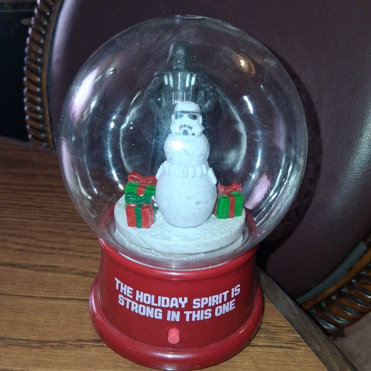 Darth Vader Christmas Music Snowball