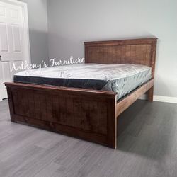 New Queen Bed With Mattress