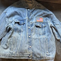Miller High Life Jean Jacket Size XL
