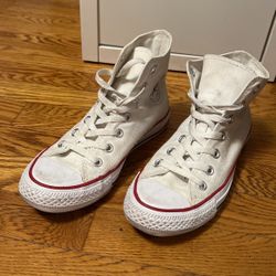 Good Condition Converse White Tops