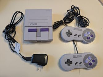 Super Nintendo Mini Classic System with Extra Games