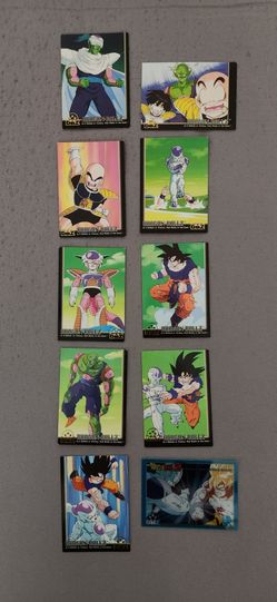 Vintage 1999 Dragon Ball Z (Frieza Saga) Cards