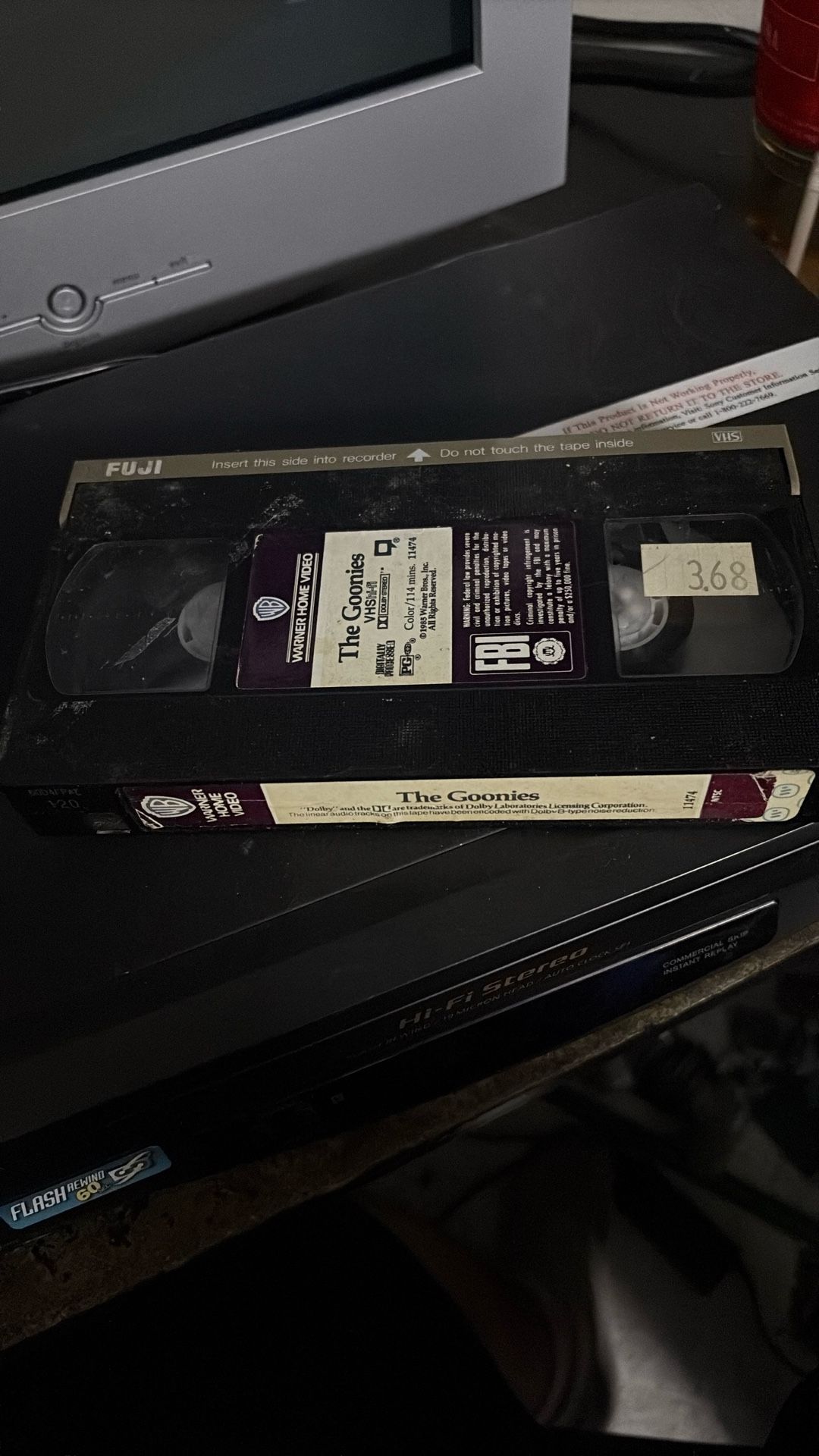 The Goonies VHS 