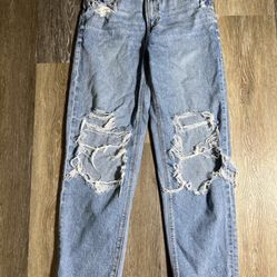 American eagle strigid baggy straight size 2