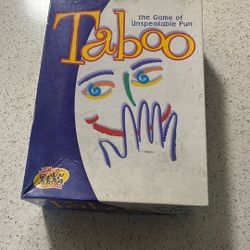 Taboo Board Game