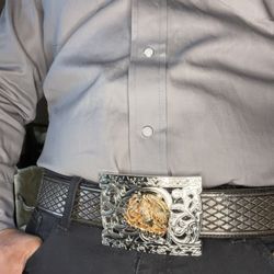 Mexican Eagle Western Buckle