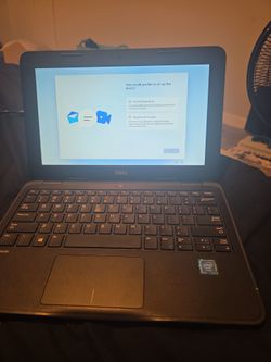 Dell latitude 3190  black laptop