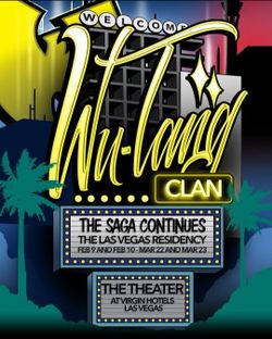 Tickets for the Wutang Clan in Las Vegas