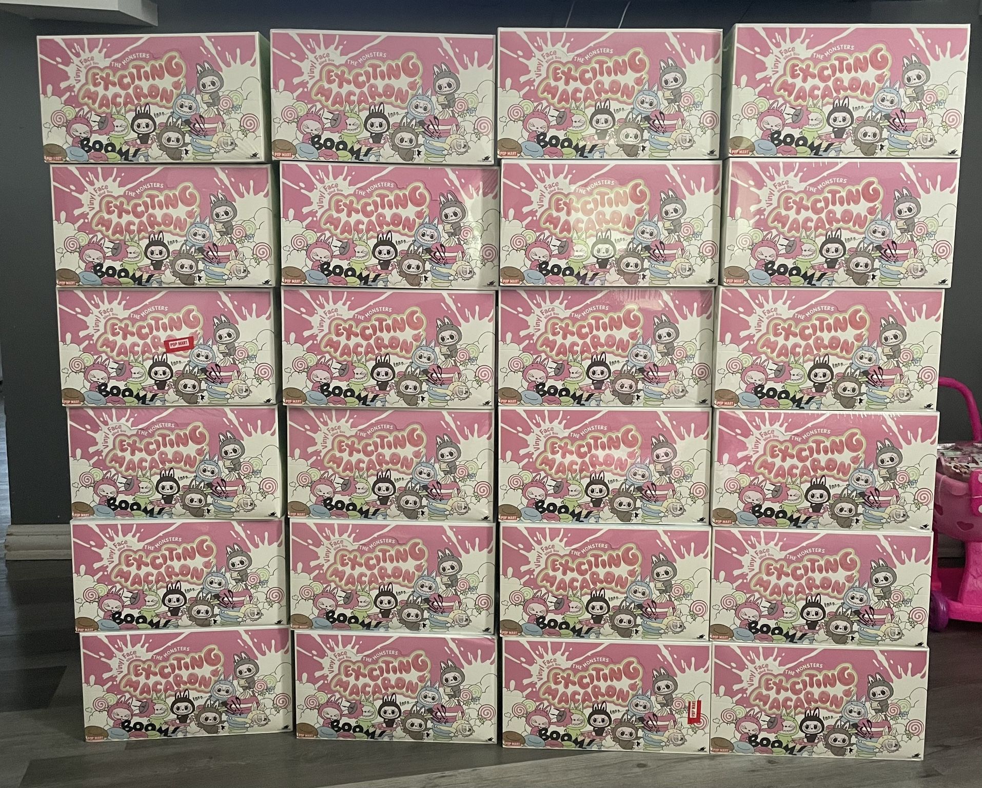 Macaron LaBubu V1 100% Authentic Sealed Set Of 6 Box