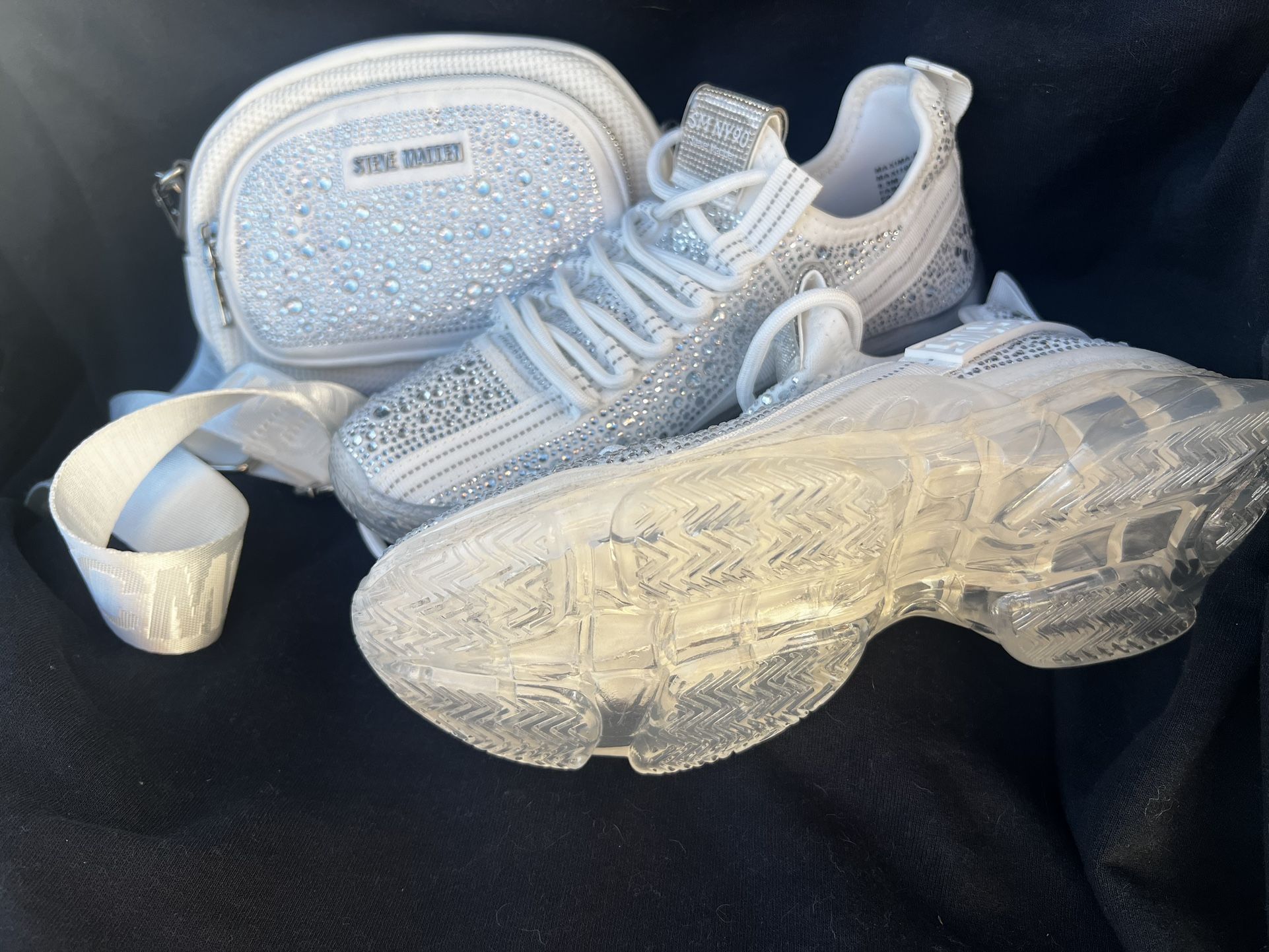 Steve Madden Sneaker/bag Set Women's Size 8