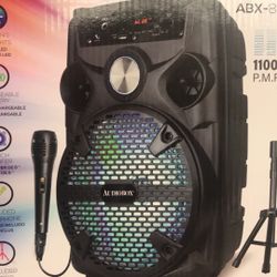 Bluetooth Speaker With Stand And Microphone 