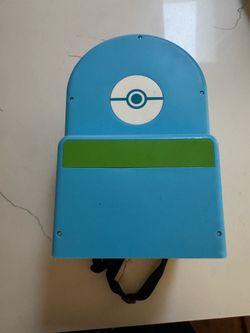 Pokémon Carry Case Playset Backpack w/ Original Pikachu Figure COMPLETE JAKKS