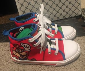 Super Mario high top  sneakers