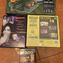 Party Mini Golf Drink Mini Pool Table Game Taco Vs Burrito