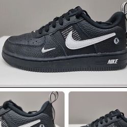 Nike Kids TEEN Air Force 1 LV8 Utility sneakers 6