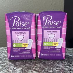 Poise Daily Liners Set