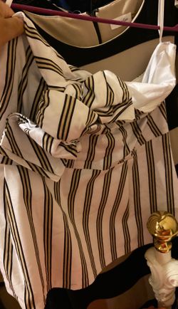 Tube top, dresses leathers jacket, pair of jeans etc