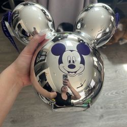 Disney 100yrs Silver Popcorn Bucket