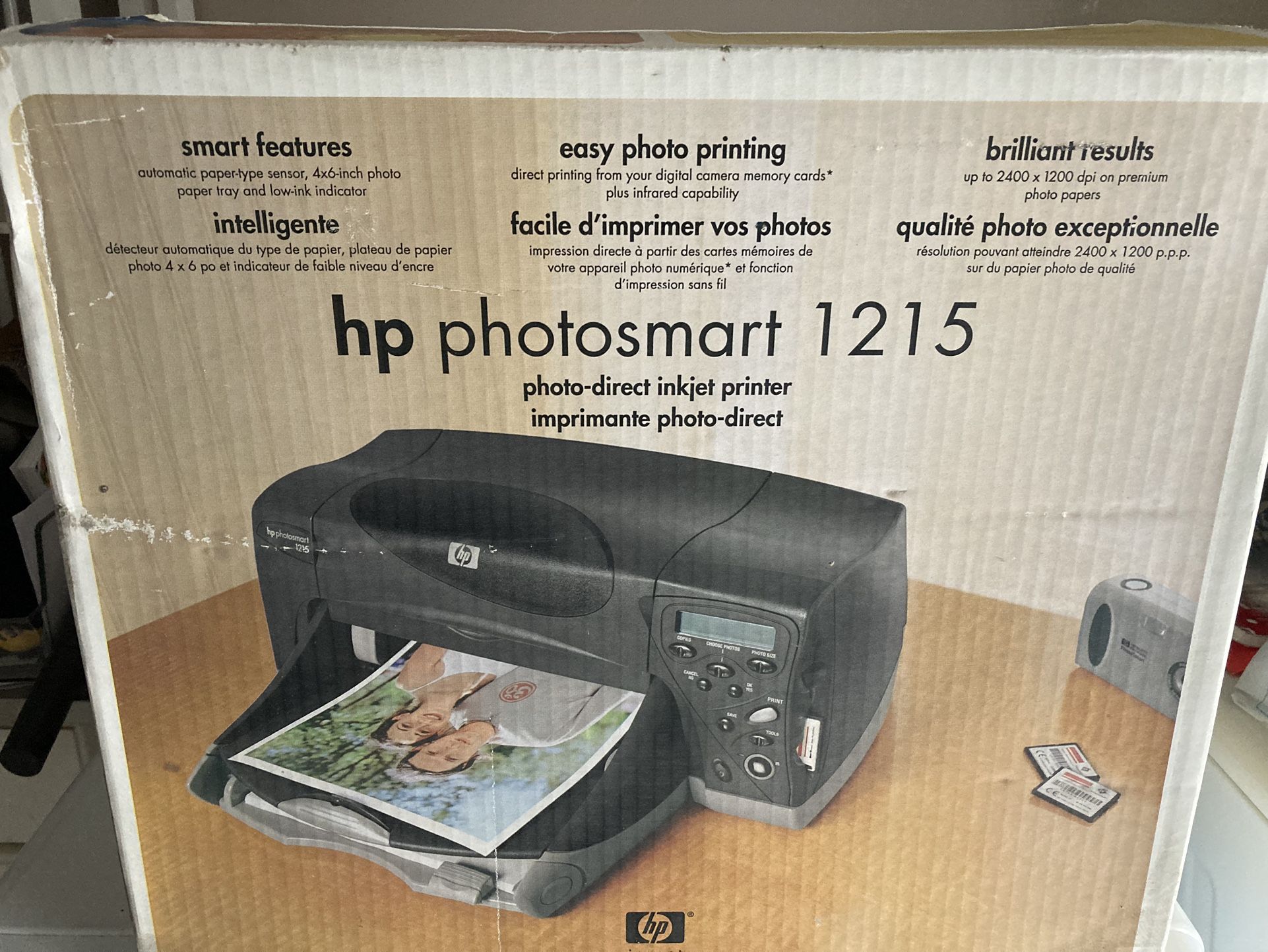 HP Photosmart 1215 Printer- New