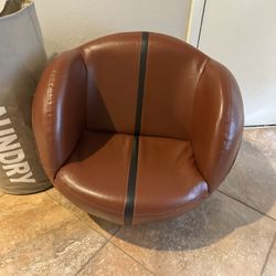 Baseball Kids Chair W/stool