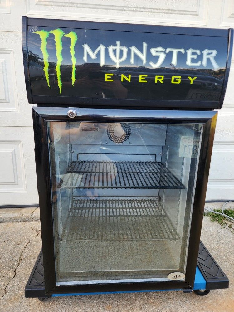 Monster Energy Drink Mini Fridge!