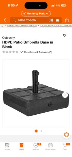 Patio Umbrella Base