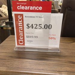 Tv Stand 50% Off