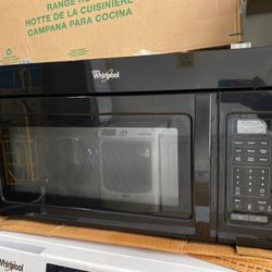 Over The Range Whirlpool Microwave 