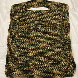Crocheted Car Seat/Stroller Blanket/Poncho