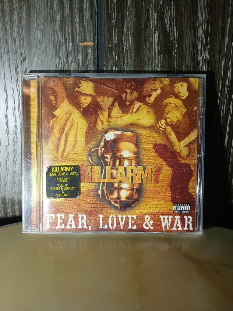 Killarmy- Fear, Love & War CD Album 💿