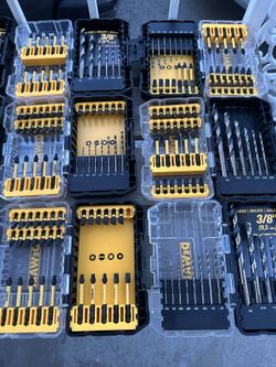 New Dewalt Drill Bits $7 Each