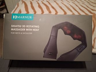 Shiatsu 3D rotating massager whit heat