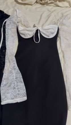 Long Sleeve Lace Mini Dress