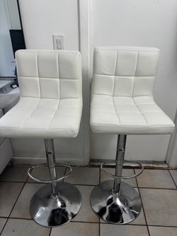 Swivel bar adjustable chairs