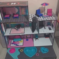 Lol Doll House With Furniture